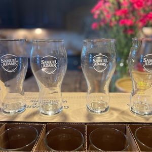 Sam Adams 16 Oz (24) Beer Glasses NIB